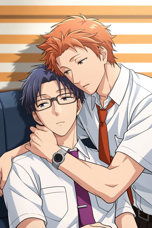 Taro Kabakura / Nifuji Hirotaka - WotKOI by Yaois_arg_lover on Tensor.Art