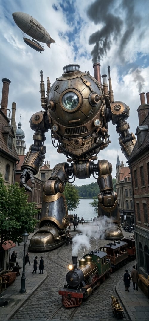 KREA 2/FLUX/Z-IMAGE: Steampunk Sovereign XL by hekyo on Tensor.Art