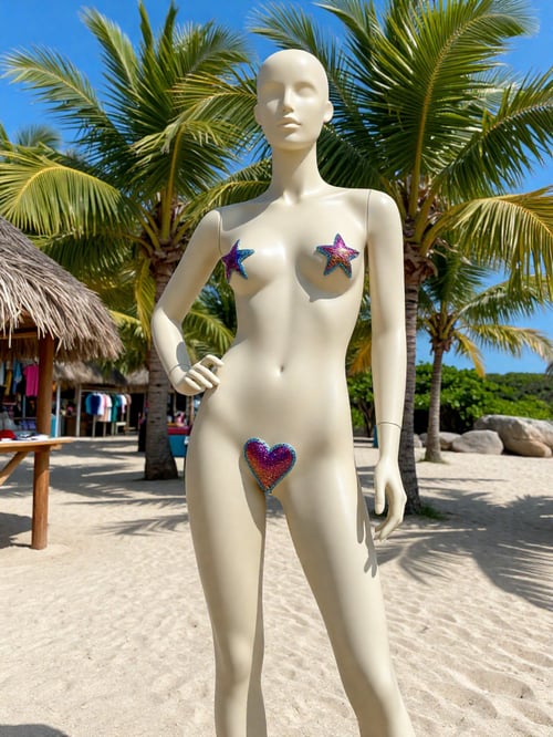 Z Intimate Pasties by Fine Art Models on Tensor.Art