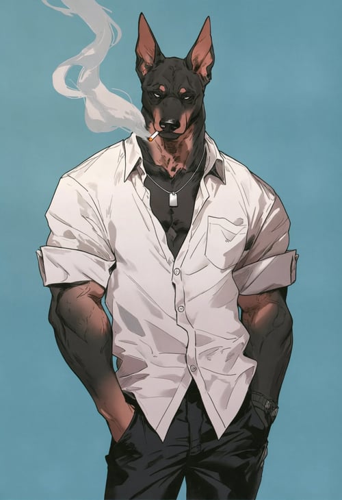 Better Anthro Furry by riiwa on Tensor.Art