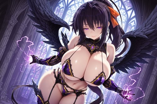 Akeno Himejima by Darkwubs on Tensor.Art