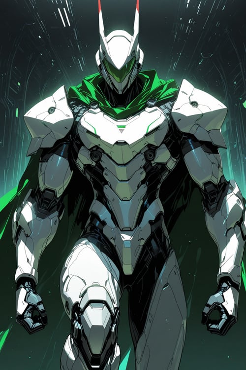 Futuristic armor by Nerohit33 on Tensor.Art