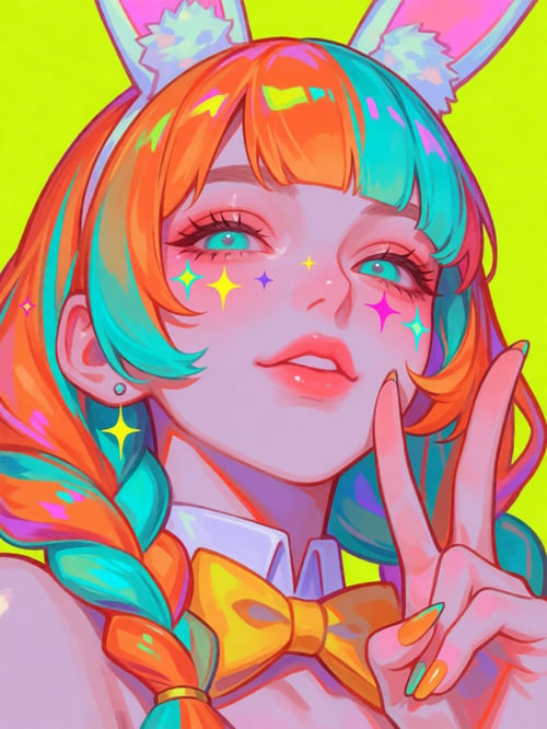 Brilliant Colors by PinkCotton 🎐 on Tensor.Art