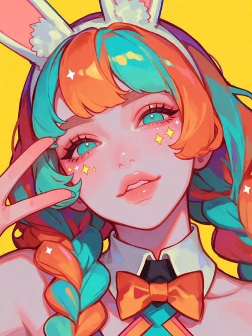 Brilliant Colors by PinkCotton 🎐 on Tensor.Art