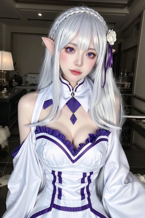 爱蜜莉雅(Re:Zero)真实模型 by jappww on Tensor.Art