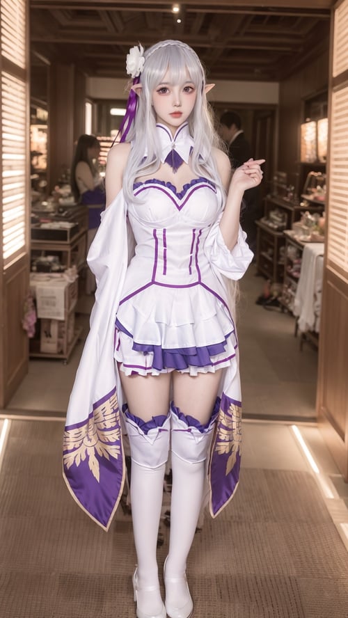 爱蜜莉雅(Re:Zero)真实模型 by jappww on Tensor.Art
