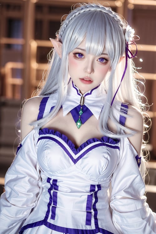 爱蜜莉雅(Re:Zero)真实模型 by jappww on Tensor.Art