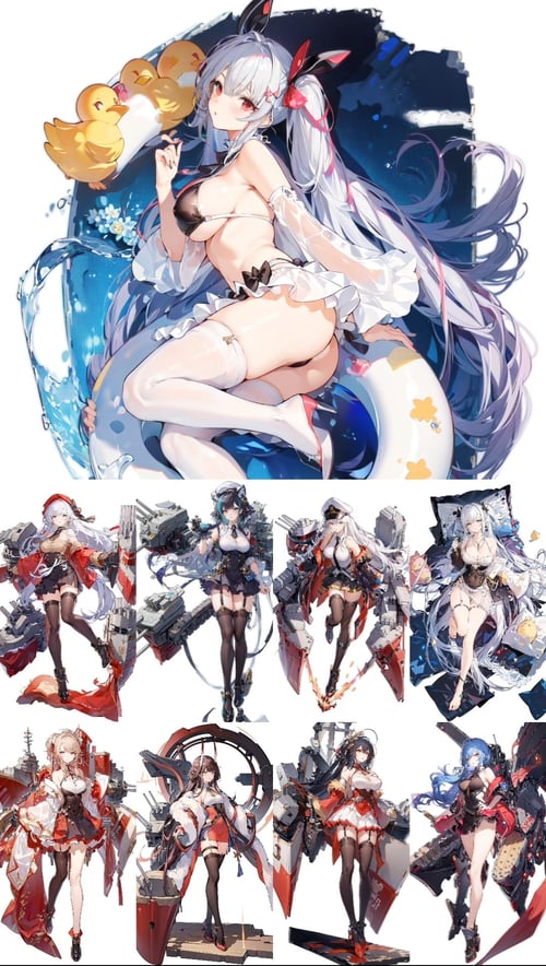 碧蓝立绘/Azur lane portrait/立绘/碧蓝航线 Lora by chosen鲷 on Tensor.Art