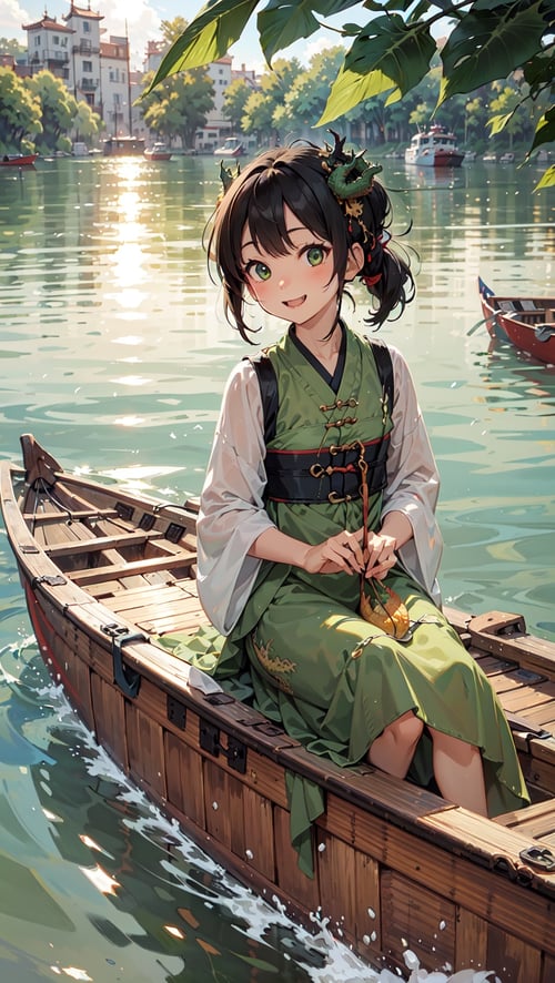 端午节|一起来划龙舟呀 by 陈墨SHMILY on Tensor.Art
