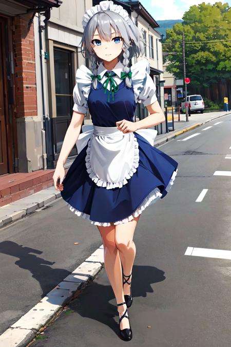 Izayoi Sakuya 十六夜咲夜 / Touhou Project by h_madoka on Tensor.Art