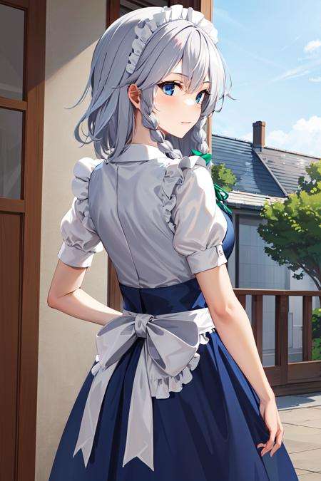 Izayoi Sakuya 十六夜咲夜 / Touhou Project by h_madoka on Tensor.Art