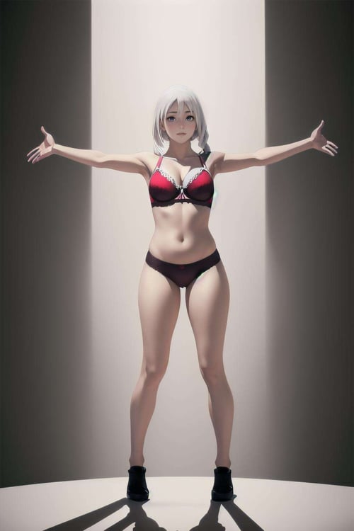 T Pose | 1MB Pose LoRA by FallenIncursio on Tensor.Art