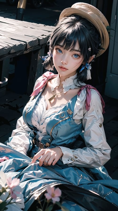 神里绫华-花时来信-皮肤 by 我不知会遇见你 on Tensor.Art