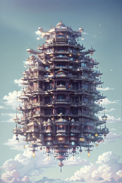 巨大透明飞船 by Neo on Tensor.Art