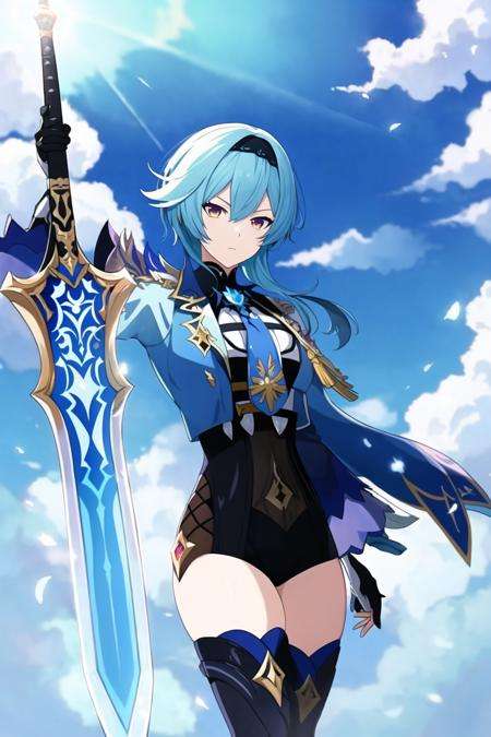 Eula Lawrence (Genshin Impact) by degooo on Tensor.Art