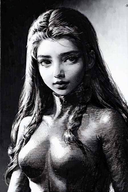 钢笔 pen and ink by AlchemistW on Tensor.Art