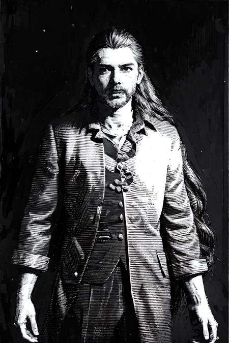 钢笔 pen and ink by AlchemistW on Tensor.Art