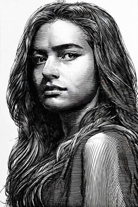 钢笔 pen and ink by AlchemistW on Tensor.Art