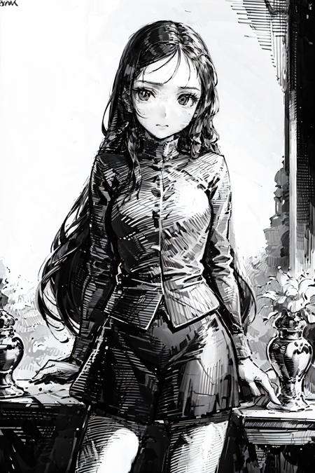 钢笔 pen and ink by AlchemistW on Tensor.Art