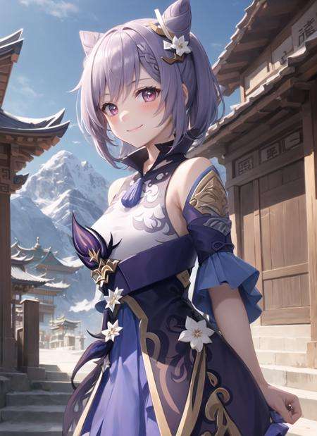 Keqing Genshin Impact | Character Lora 1731 by Numeratic on Tensor.Art