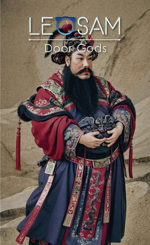 中国门神画风格 Chinese Traditional Door Gods Painting Sty by LEOSAM是只兔狲 on Tensor.Art