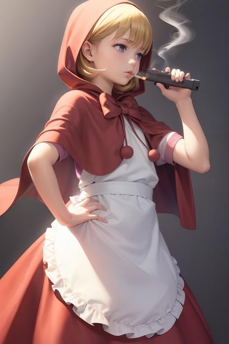 Baby Bonnie Hood (Vampire) 布丽塔 小红帽（恶魔战士） by KK_official on Tensor.Art