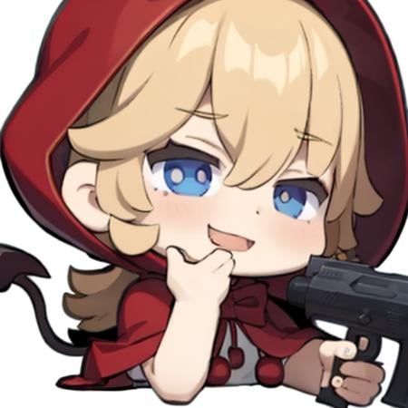 Baby Bonnie Hood (Vampire) 布丽塔 小红帽（恶魔战士） by KK_official on Tensor.Art