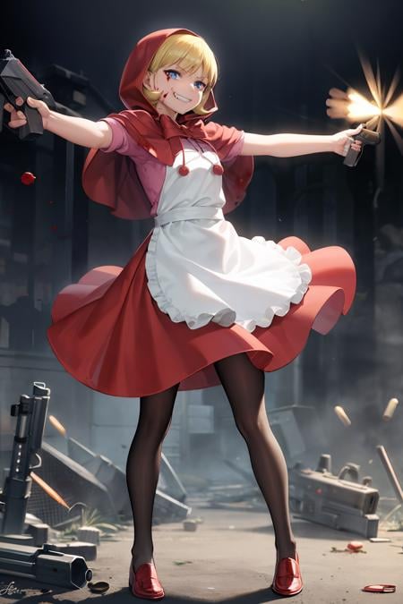 Baby Bonnie Hood (Vampire) 布丽塔 小红帽（恶魔战士） by KK_official on Tensor.Art