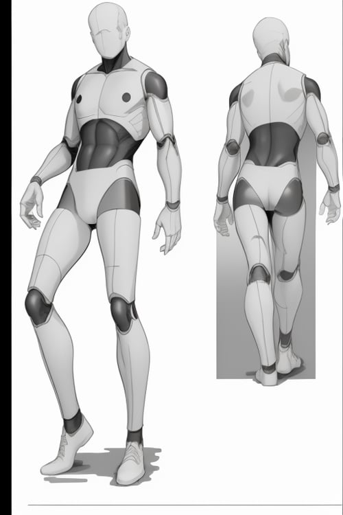 model man(模型人) by Oliver DR on Tensor.Art