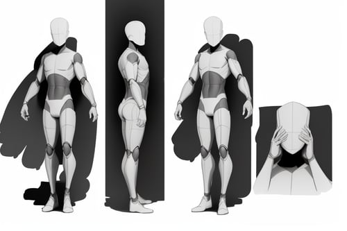 model man(模型人) by Oliver DR on Tensor.Art