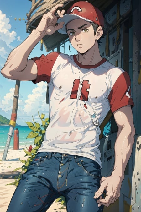 Pokemon - Adult Red by Idkanymore50 on Tensor.Art
