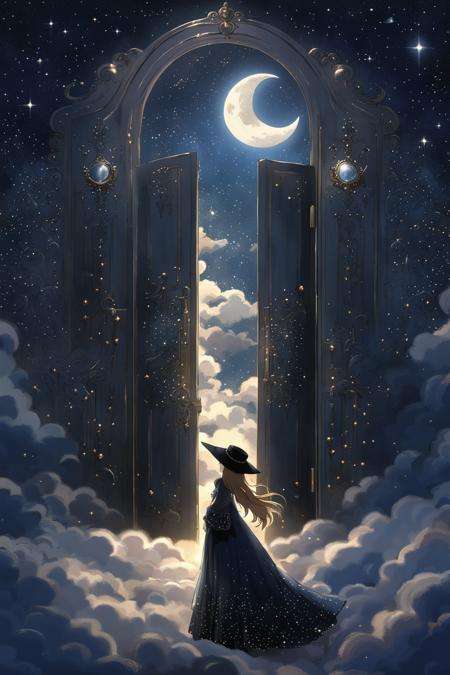 [SD XL0.9 LoHa] Pearly gates/ 天国への扉 Concept by L_A_X on Tensor.Art