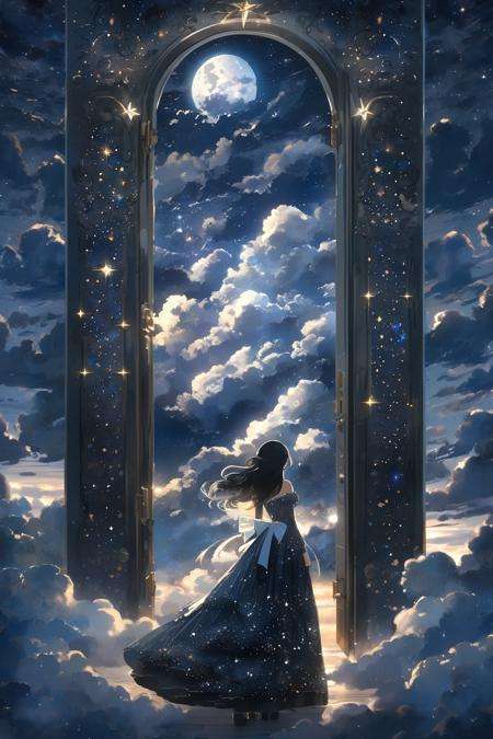 [SD XL0.9 LoHa] Pearly gates/ 天国への扉 Concept by L_A_X on Tensor.Art