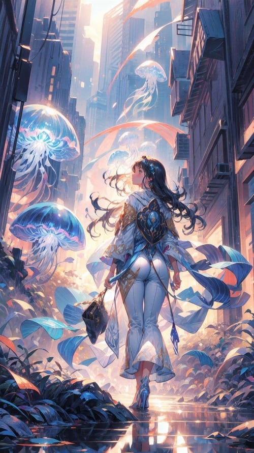 [LoRA] Jellyfish forest by Brasileiro Tarado on Tensor.Art