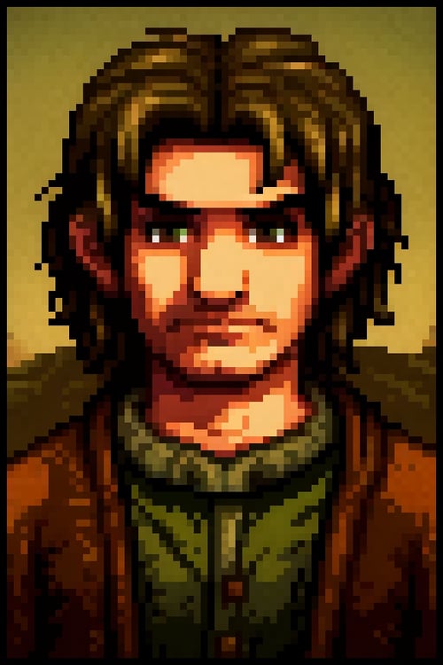 Pixel Portrait by Oliver DR on Tensor.Art