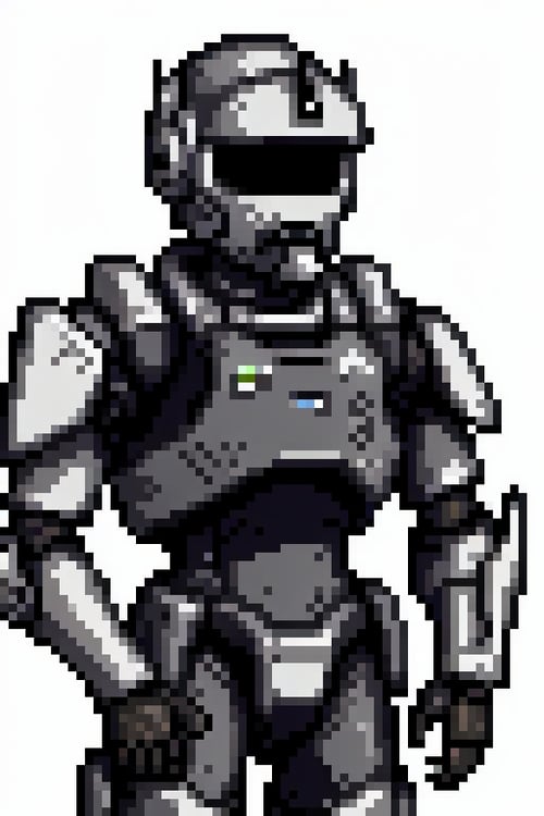 Pixel Portrait by Oliver DR on Tensor.Art