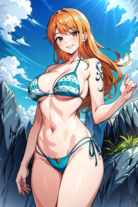Nami (ナミ) One Piece Character LoRA (Post-timeskip) by AI CREATOR on Tensor.Art