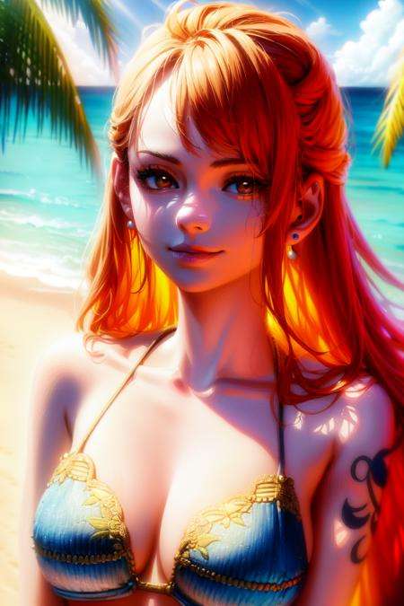 Nami (ナミ) One Piece Character LoRA (Post-timeskip) by AI CREATOR on Tensor.Art