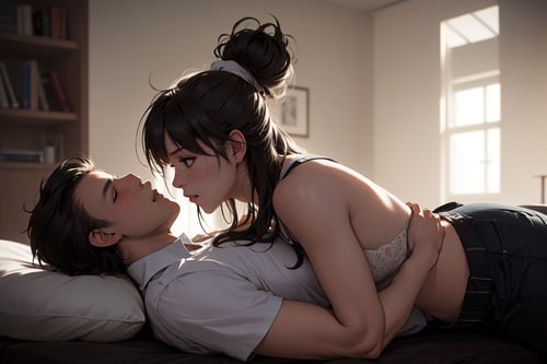 pose Lying on person by simlol on Tensor.Art
