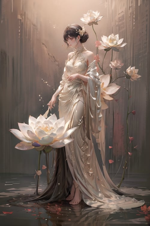 淡色盛宴极致优雅 by 素人极客 on Tensor.Art