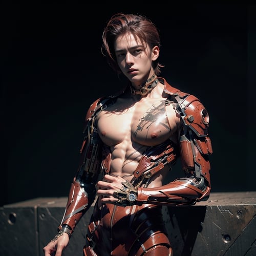 未来机甲肌肉混合男性 by user_617303739530896475 on Tensor.Art