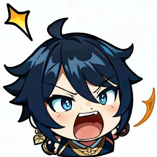Chibi Character | Genshin Impact Chibi Emote style by Goofy Ai on Tensor.Art