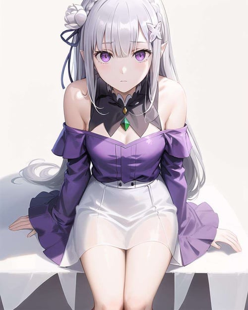 RE:ZERO-emilia/爱蜜莉娅 by TechOtaku39 on Tensor.Art