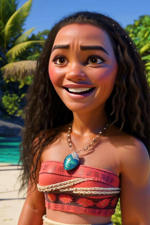 Moana - Character LORA by Konan on Tensor.Art