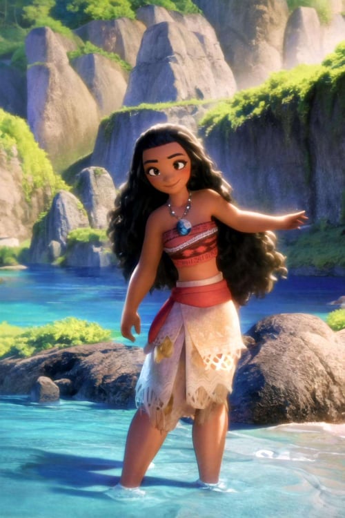Moana - Character LORA by Konan on Tensor.Art
