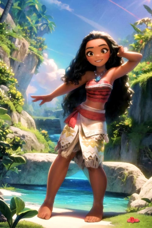 Moana - Character LORA by Konan on Tensor.Art