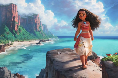 Moana - Character LORA by Konan on Tensor.Art