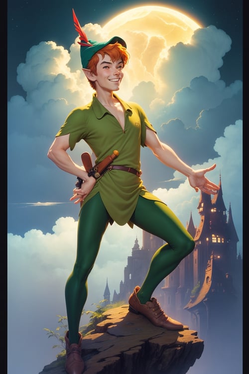 Peter Pan - Character LORA by Konan on Tensor.Art