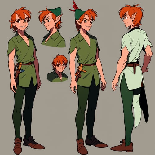 Peter Pan - Character LORA by Konan on Tensor.Art