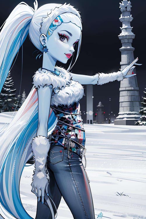 Abbey Bominable (Monster High)  by Citron Legacy on Tensor.Art